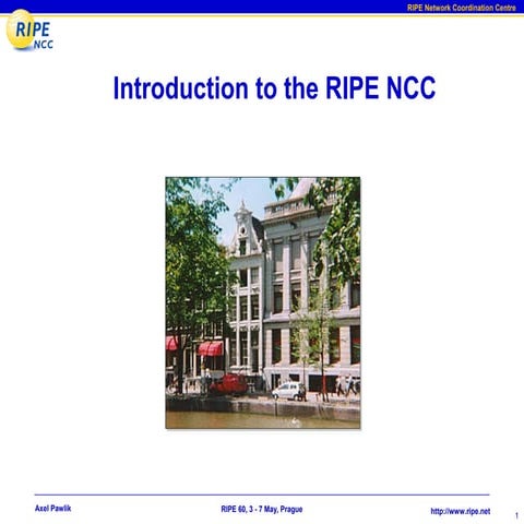 About the RIPE NCC