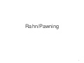 Pawning - Rahn
