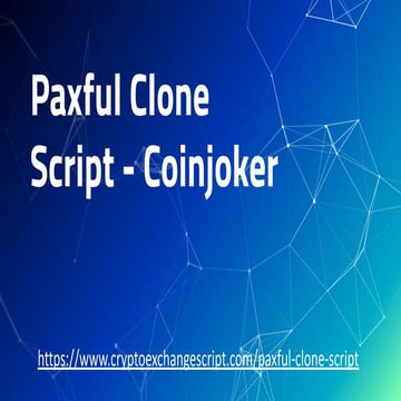 Paxful clone script-coinjoker