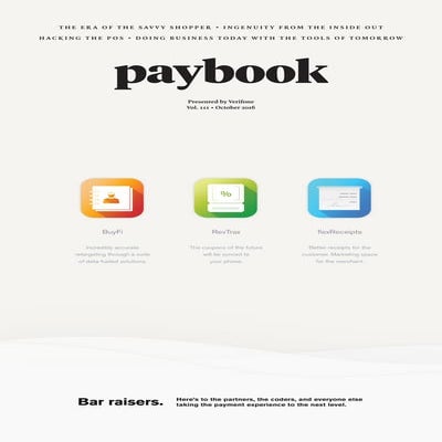 Paybook Vol. 3 | October 2016