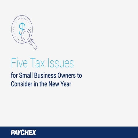 Small Business Tax Tips