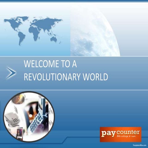 Pay counter business presentation 