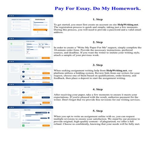 Pay For Essay. Do My Homework.