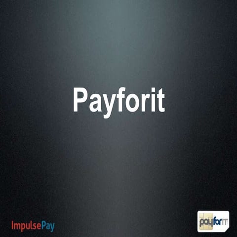 Payforit4 training jul13