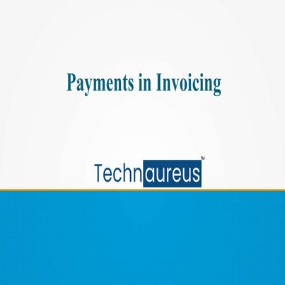 Payments in Invoicing
