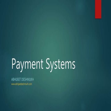 Payment systems