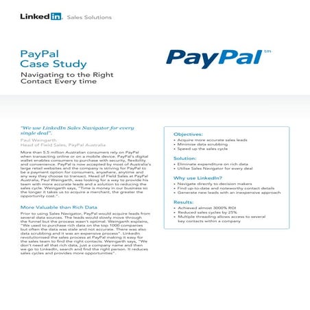 Paypal case study