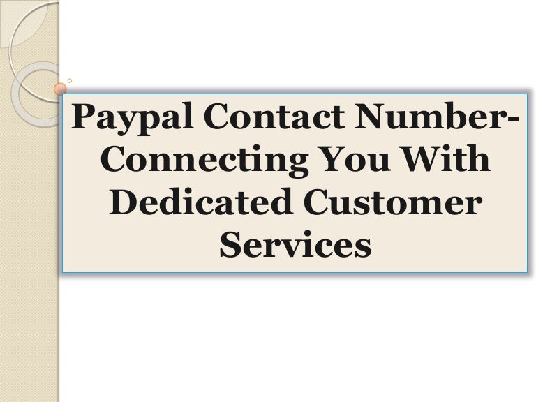 Paypal Contact Number
