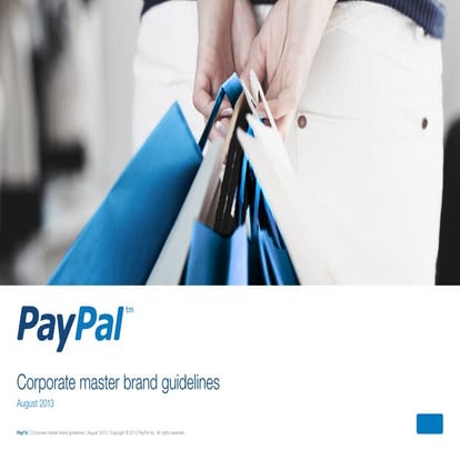 Paypal Master Brand Guidelines