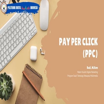 Digital Marketing IV : Pay Per Click | PDF