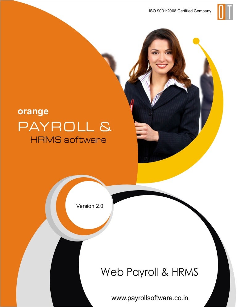 payroll online hrms brochure india