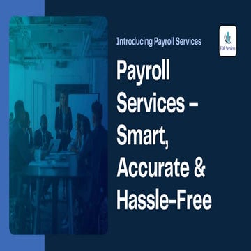 Payroll Services – Smart, Accurate & Hassle-Free