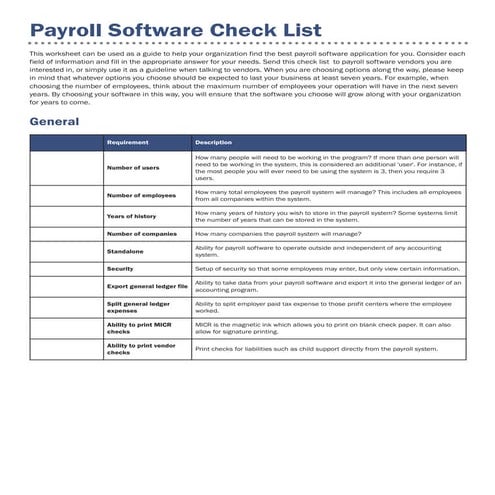 Payroll checklist 08_10