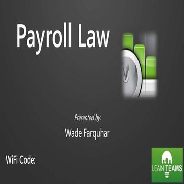 Payroll Law (Ontario)