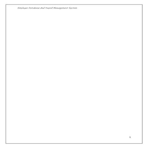 payroll management -1.