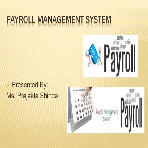 Payroll managemen tsystem