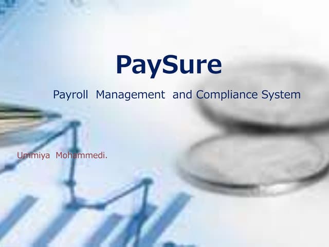 Pay roll managemnt