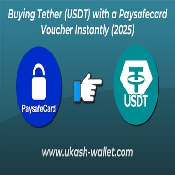 Paysafecard to USDT Instantly — How to Buy Tether in 1 Minute (2025)