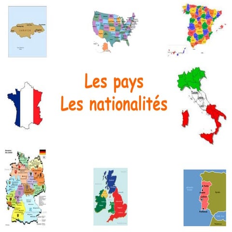 Pays et nationalites