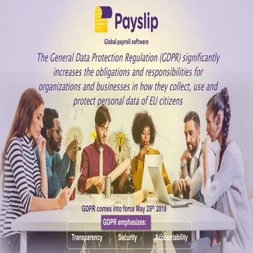 Payslip gdpr deck nov 2017