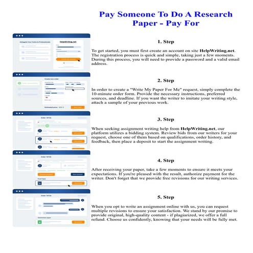 Pay Someone To Do A Research Paper - Pay For