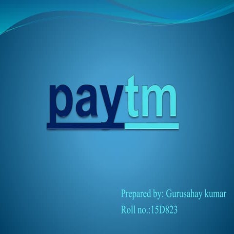 How Paytm Earn Money.
