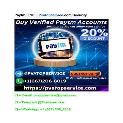 Paytm _ PDF _ Pvatopservice.com Security.docx
