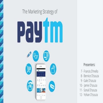 Paytm: Marketing Mix | Pros & Cons