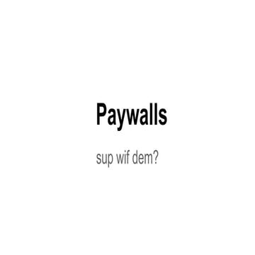 Paywall