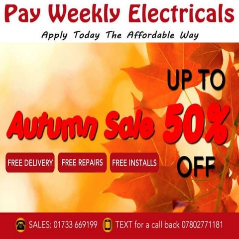 Pay weekly electricals