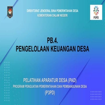 Materi Pengelolaan Keuangan desa dan aset | PPTX