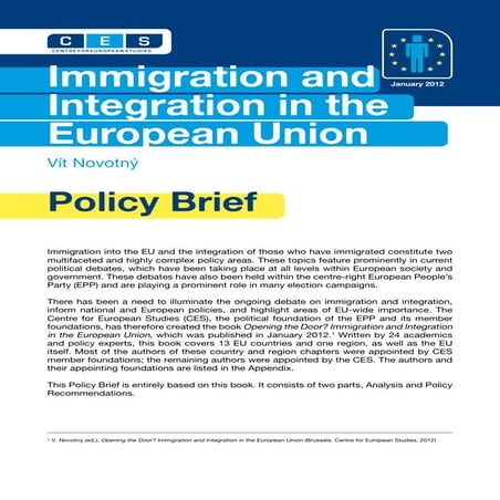 Immigration and Integration in the European Union