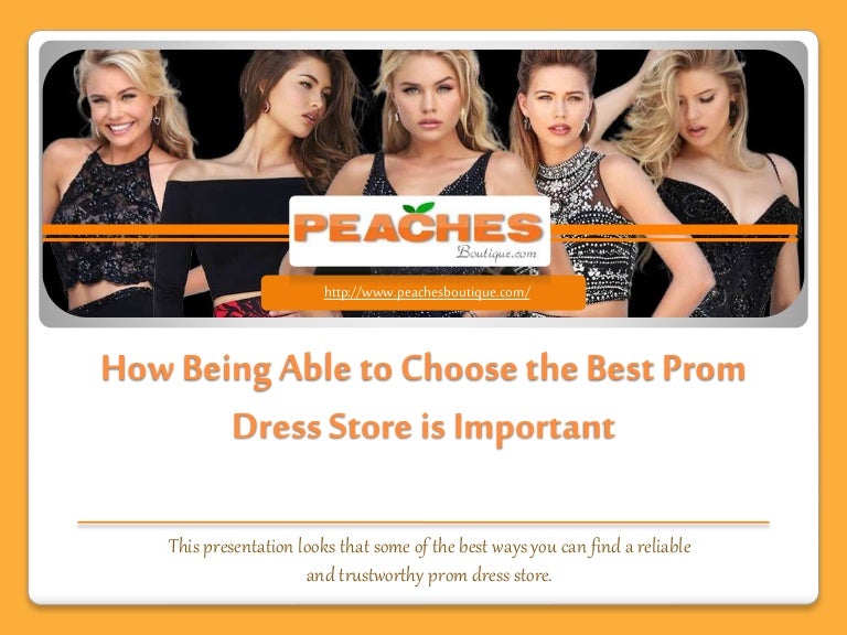 peaches dress store