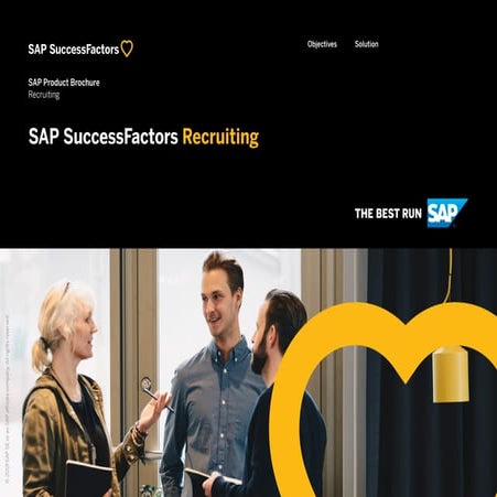  SAP SuccessFactors Recruiting