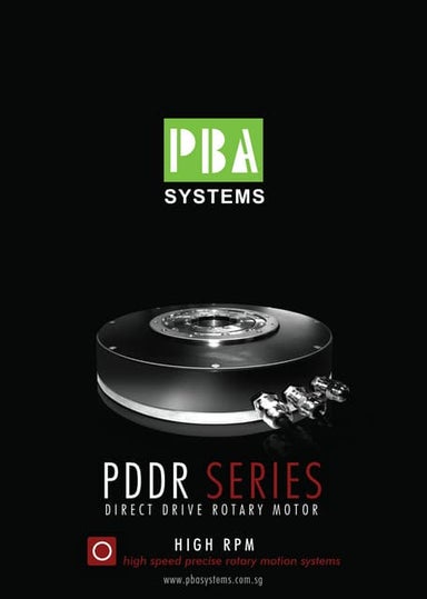 PDDR Direct Drive Rotary Motor 