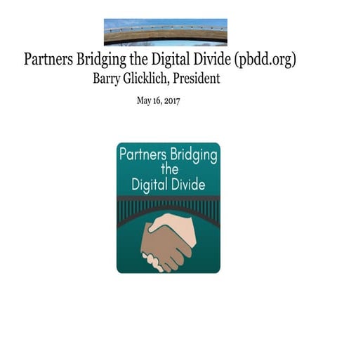 Bridging the Digital Divide: Resources and Strategies for Nonprofits | PPTX