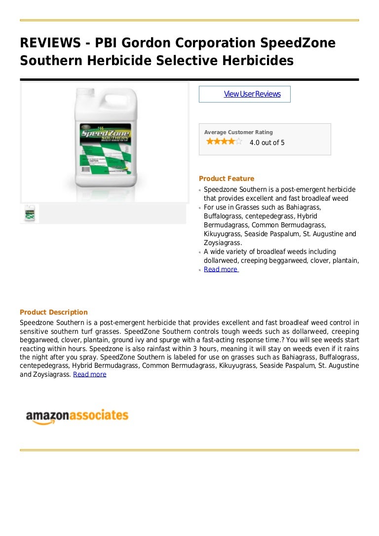 Pbi gordon corporation speed zone 