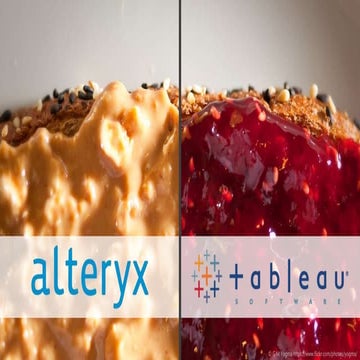PB+J = Alteryx & Tableau
