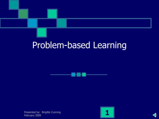 Problem-Based Learning | PPT | Educational Assessment | Education