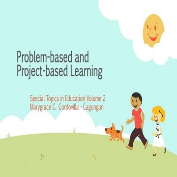 Problem Based Learning | PPTX