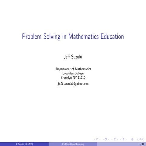 Math Lesson Plan Oct 7