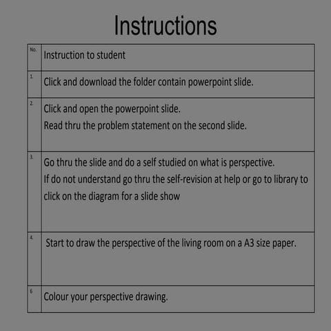 Perspectives Exercise | PPT