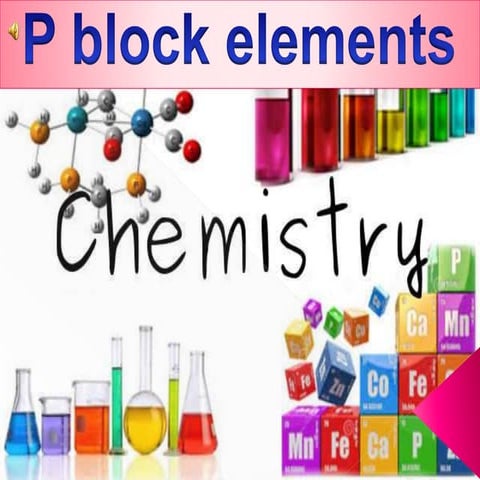 P block elements 1