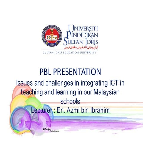 Issues and challenges in ict | PPTX