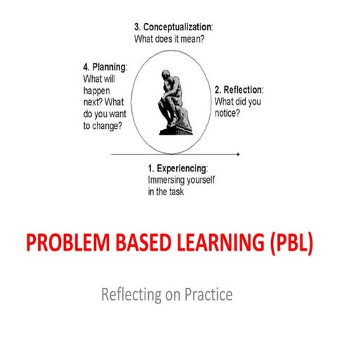 Problem Based Learning: Reflecting on Practice