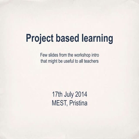 Problem based learning Q/A