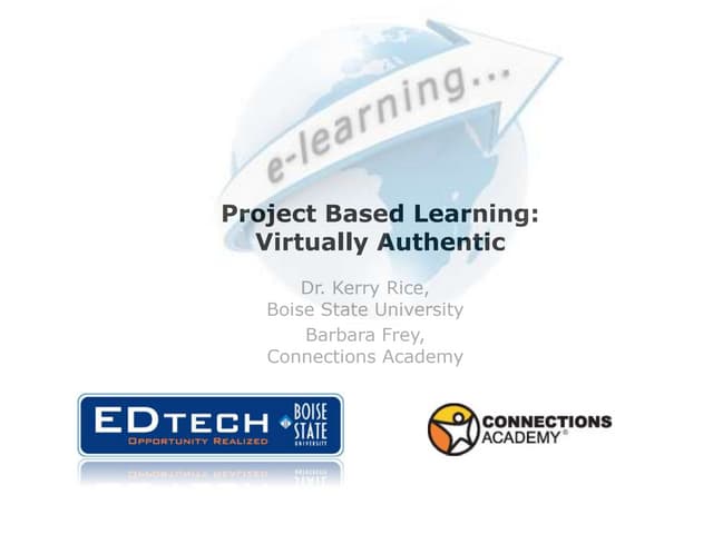 VSS 2010 PBL Virtually Authentic