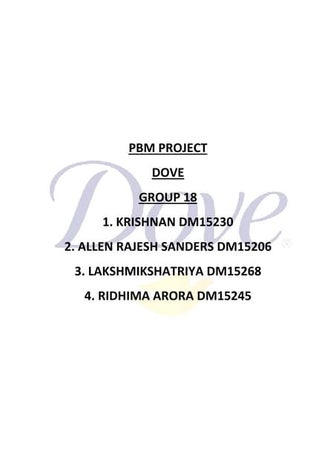 Brand Equity of Dove