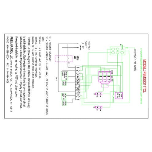 Pbmsg311 tcl 120 vac rev a