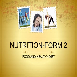 NUTRITION - Science Form 2 ( CHAPTE...